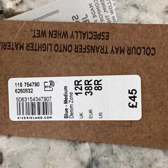 River Island, 8, High rise jeans - Picture 4 of 4